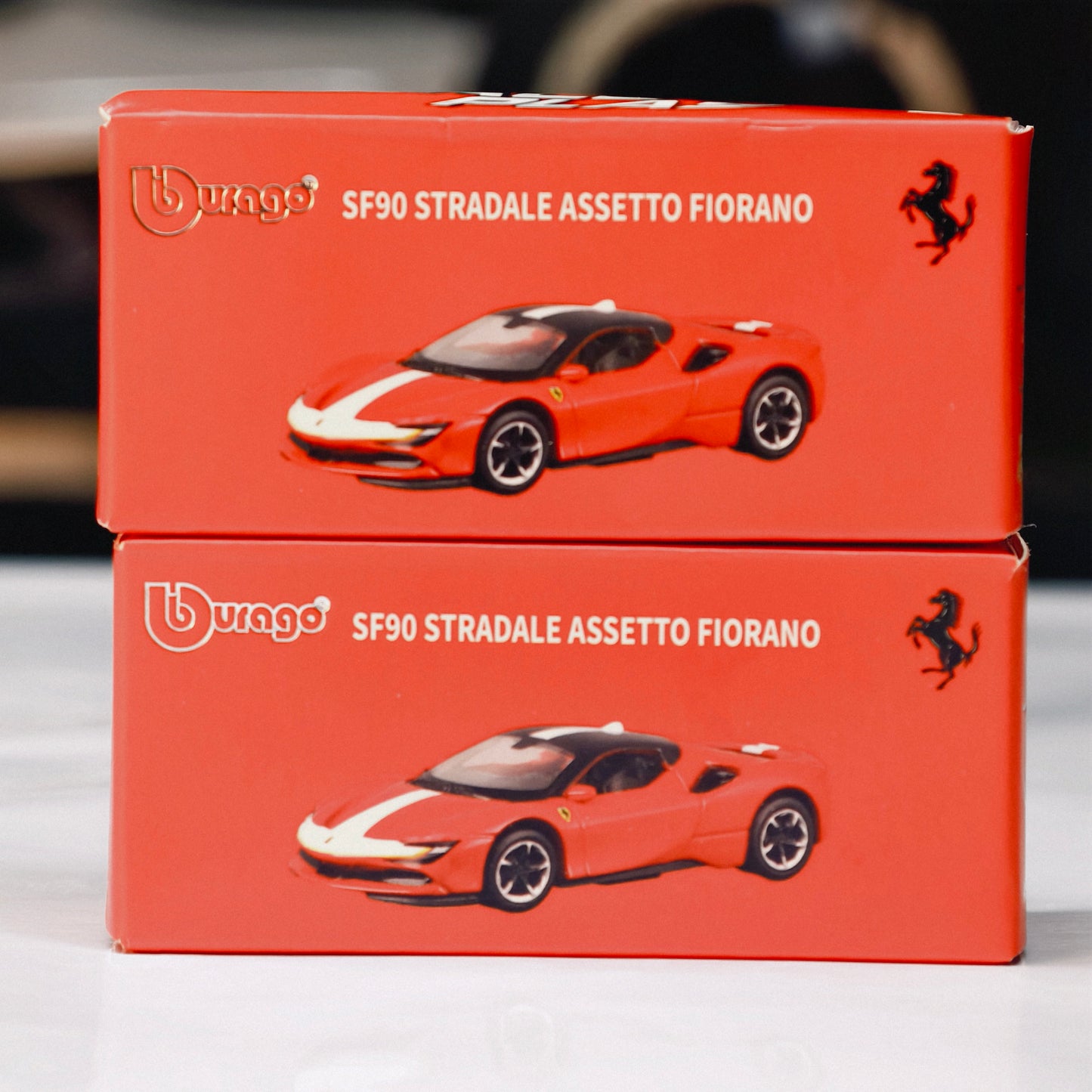 Bburago Ferrari SF90 STRADLE ASSETTO FIORANO