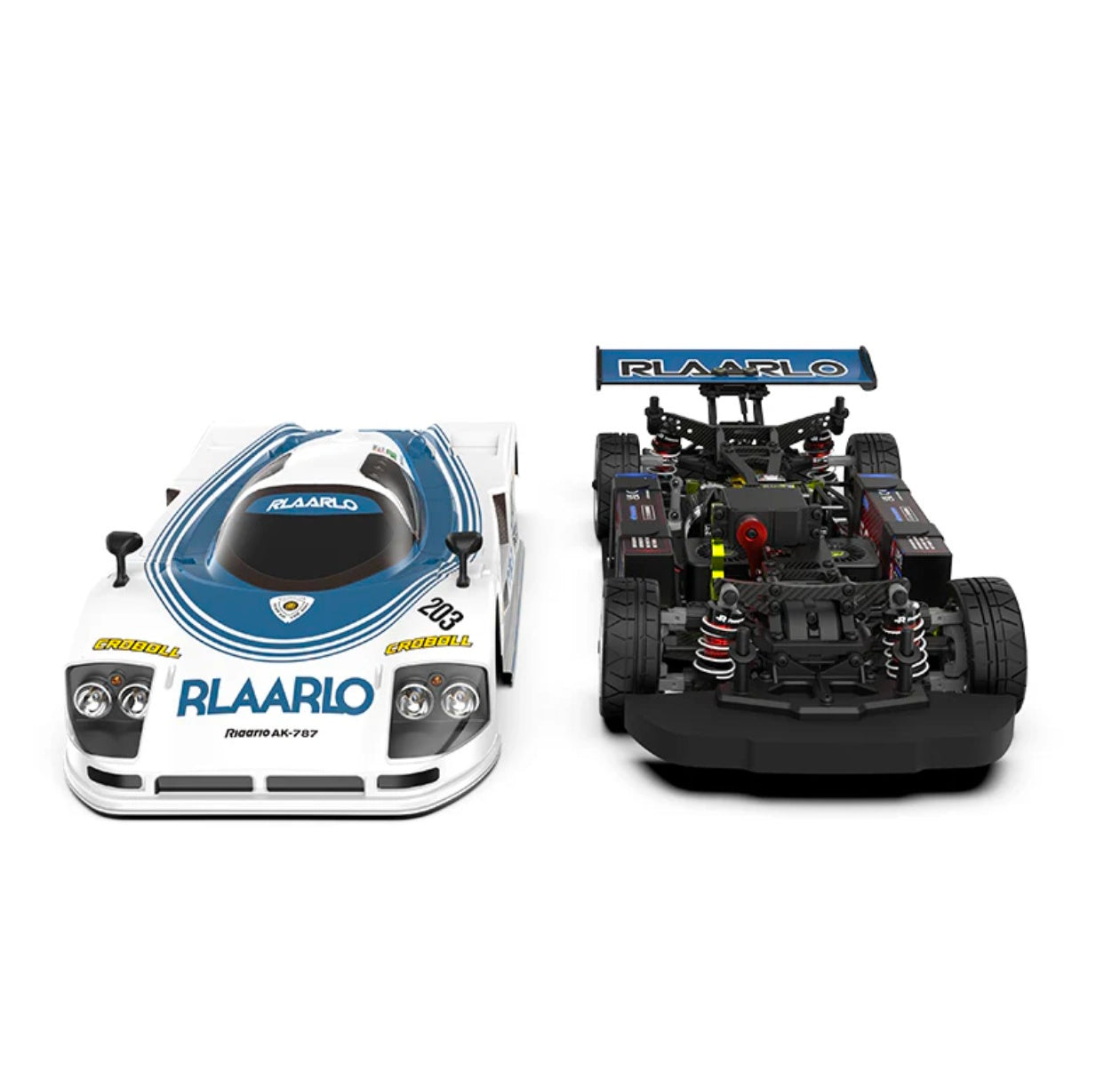 Rlaarlo 1/10 AK-787 Dual Motor RTR Standon – High-Speed On-Road Racing Car