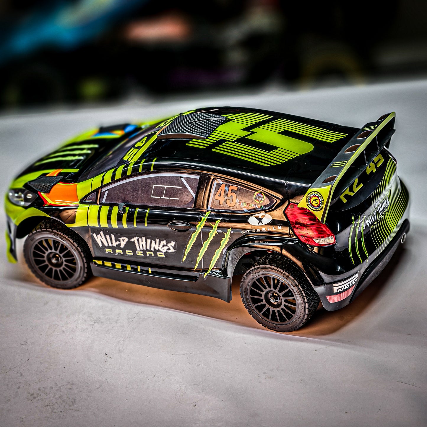 Rlaarlo XTS-F10 1/10 Carbon Fiber Brushless RTR 4WD RC Rally Car