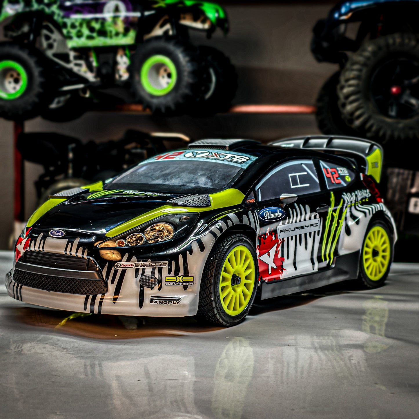 Rlaarlo XTS-F10 1/10 Metal Brushless RTR 4WD RC Rally Car