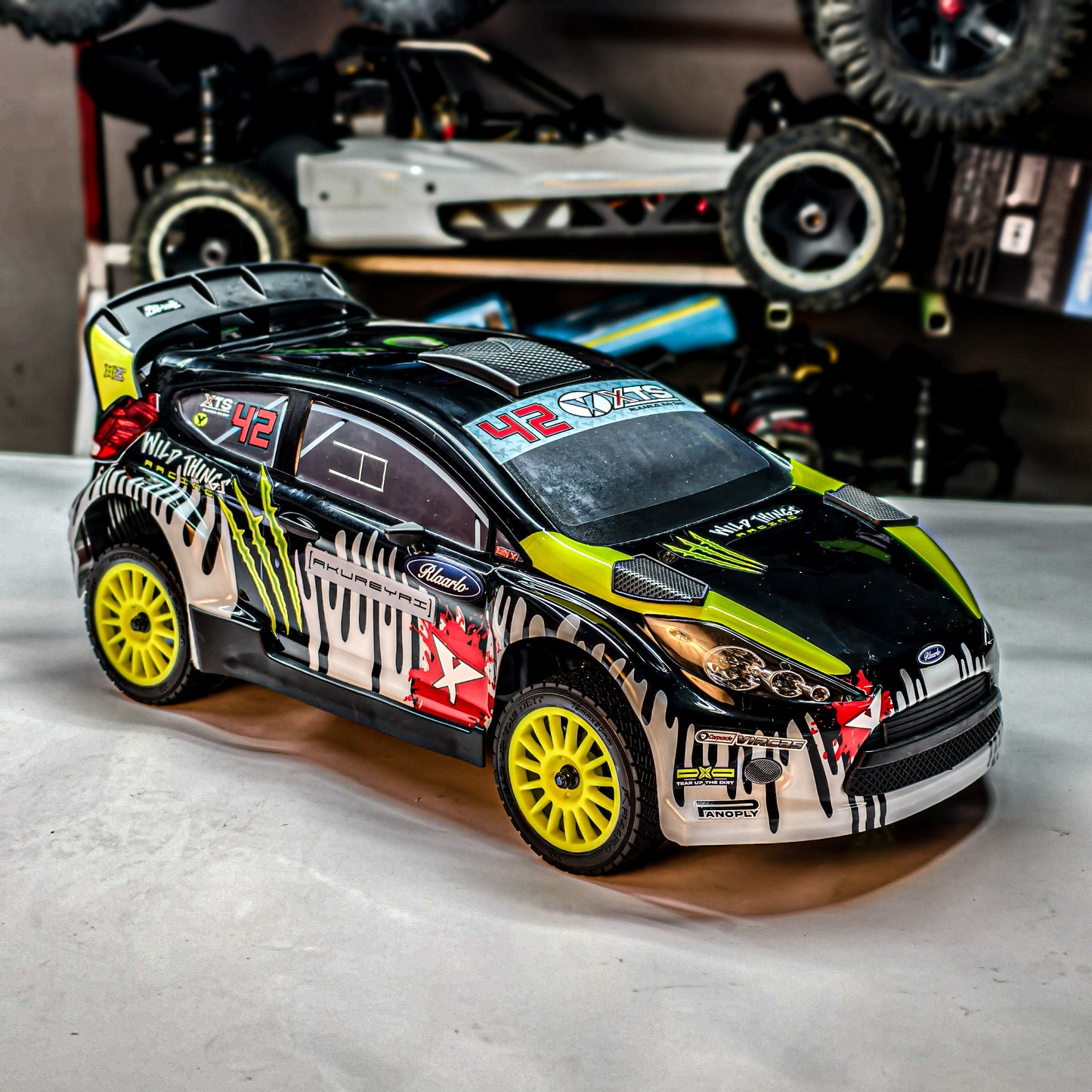 Rlaarlo XTS-F10 1/10 Metal Brushless RTR 4WD RC Rally Car