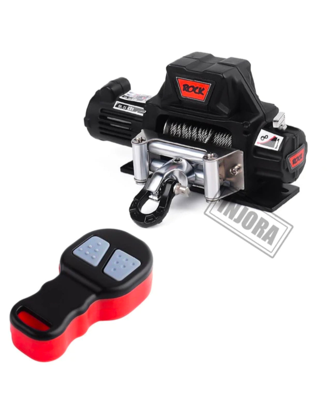 Injora Metal Automatic Winch w/ Wireless Remote Controller 1/10 RC Crawler India