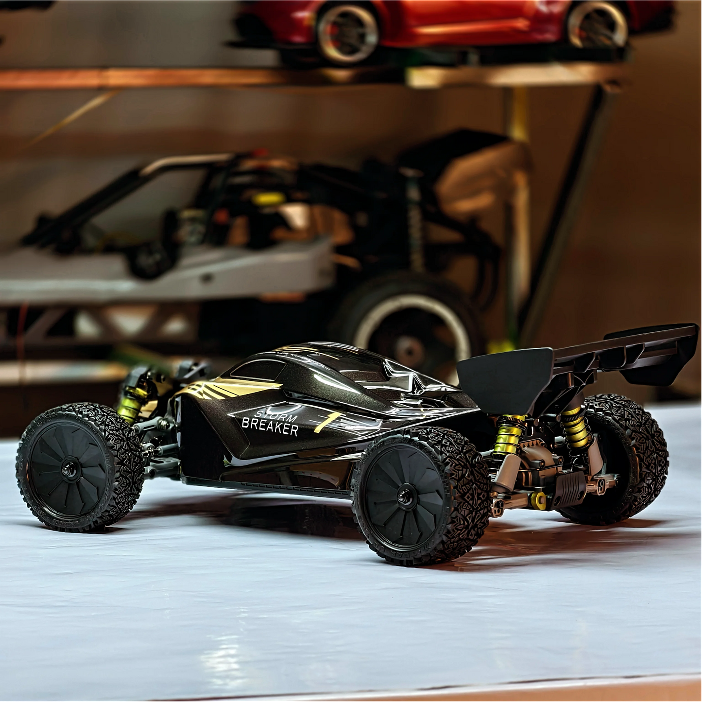 Rlaarlo Storm Breaker 1/10 Carbon Fiber Brushless RTR 4WD Buggy | SBK10
