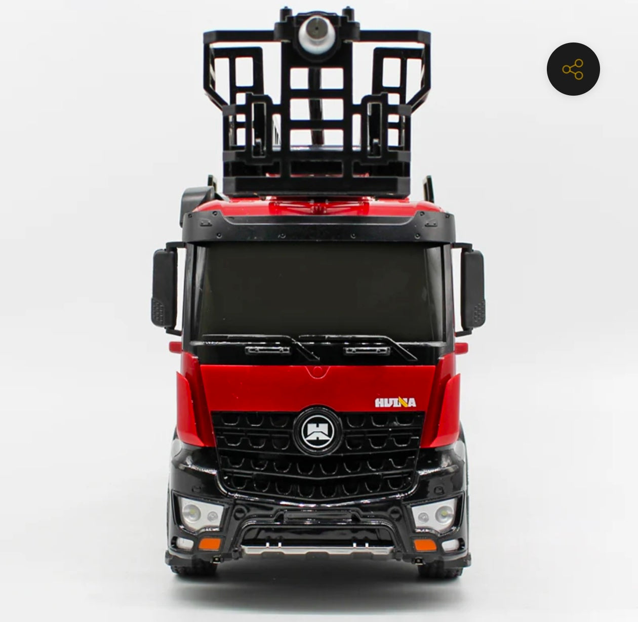 Huina 1561 RC Simulation Fire Truck (2026 Model) | Remote Control Fire Engine with Lights & Water Spray