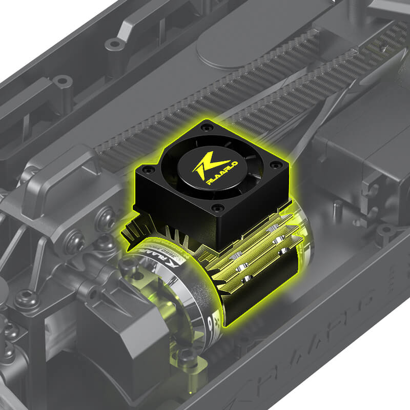 Rlaarlo Omni-Terminator Carbon Fiber MINI 1:10 Scale RTR Brushless Monster Truck, RZ001B-C
 (367)