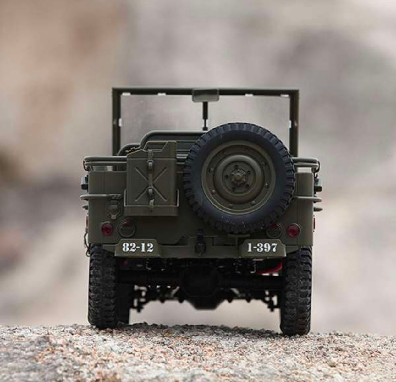 ROCHOBBY 1/6 1941 Military MB Scaler RTR – Ultra-Realistic WWII RC Jeep