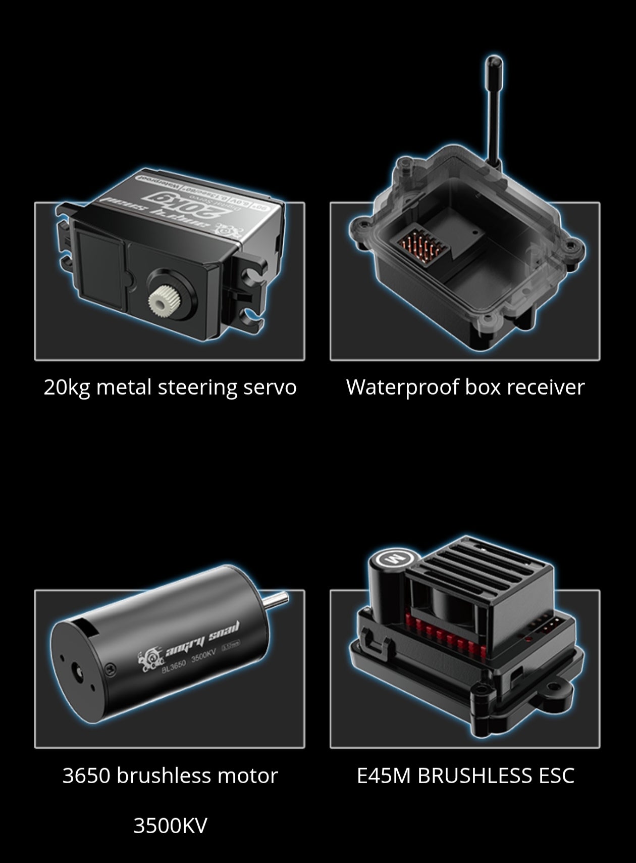 MJX Hyper Go H12Y – 1/12 Scale 4WD Brushless RC Crawler