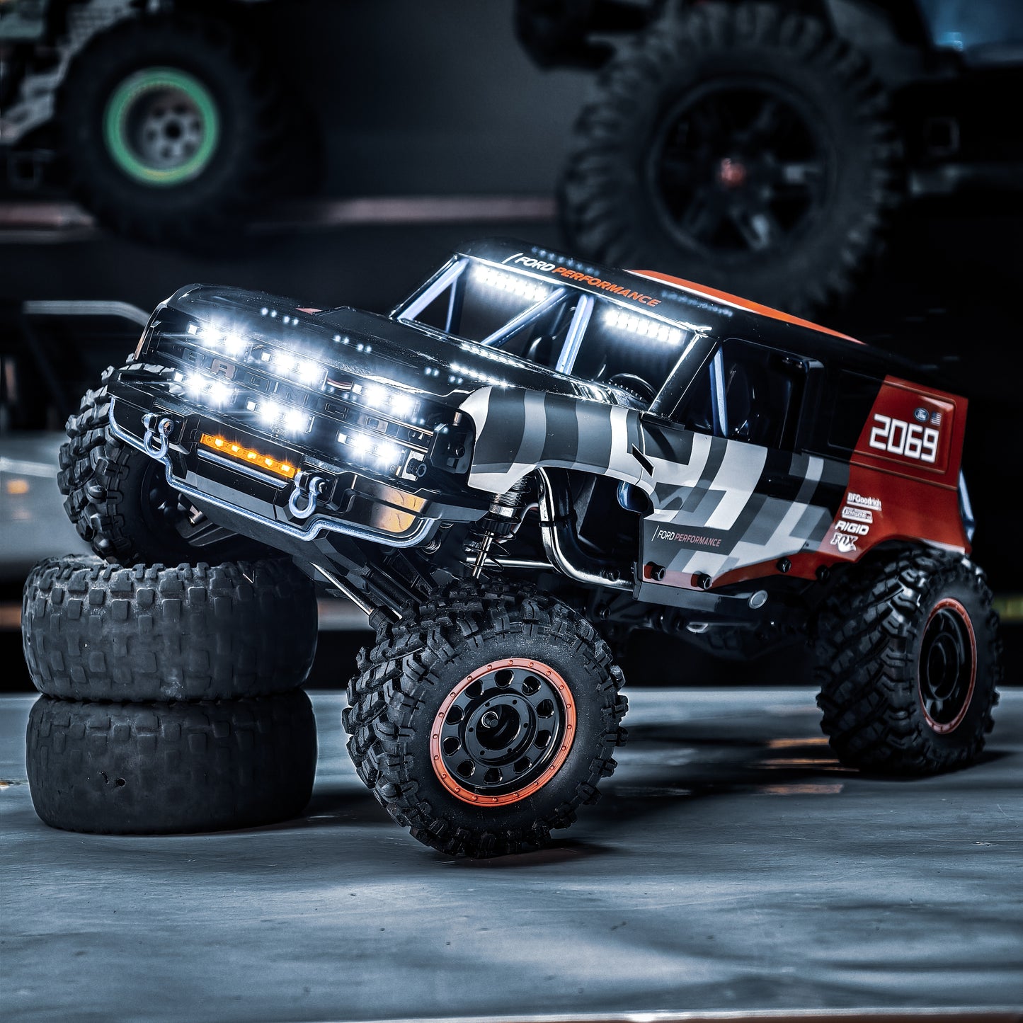 MJX Hyper Go H12P 1/12 RC Crawler – Licensed Ford Bronco Baja 1000 Edition