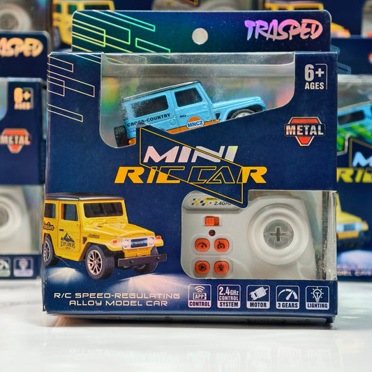 Toyota mini rc car 1:64 scale