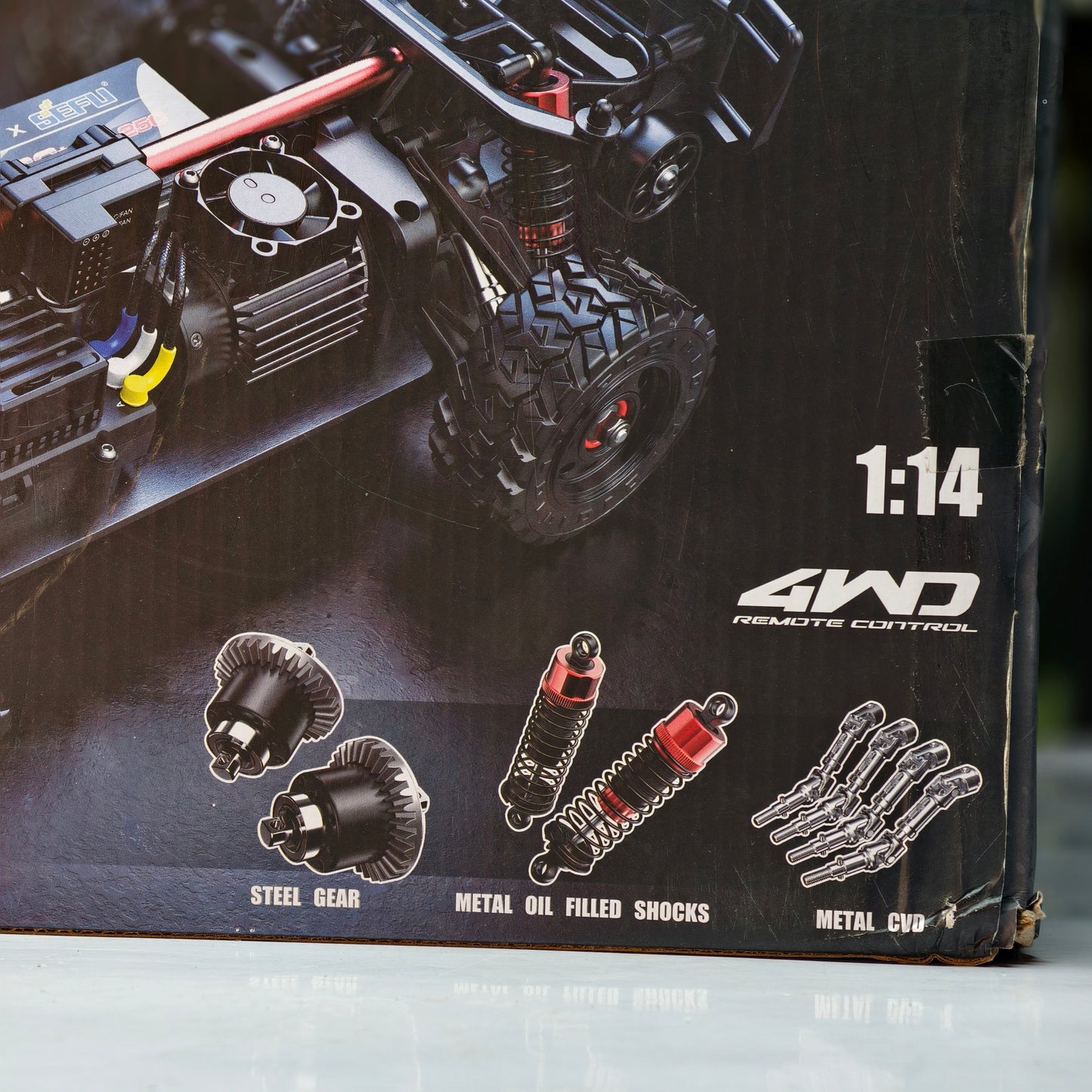 MJX Hyper Go 14211 1/14 Brushless Short Course RC Truck -70km/h, CNC Alloy