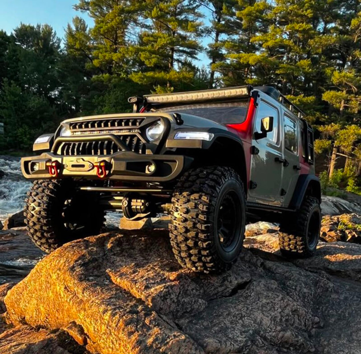 Rlaarlo MK-07 1/7 Scale 4WD Brushless RC Crawler – Hand-Painted Limited Edition