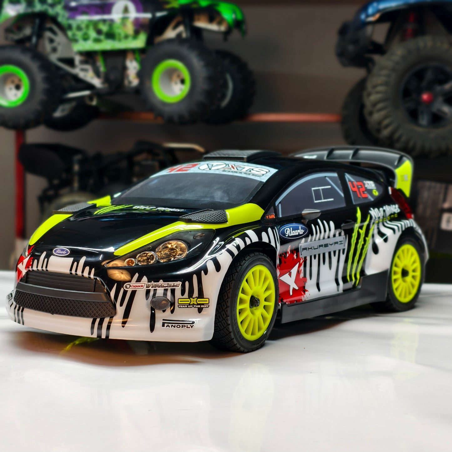 Rlaarlo XTS-F10 1/10 Metal Brushless RTR 4WD RC Rally Car